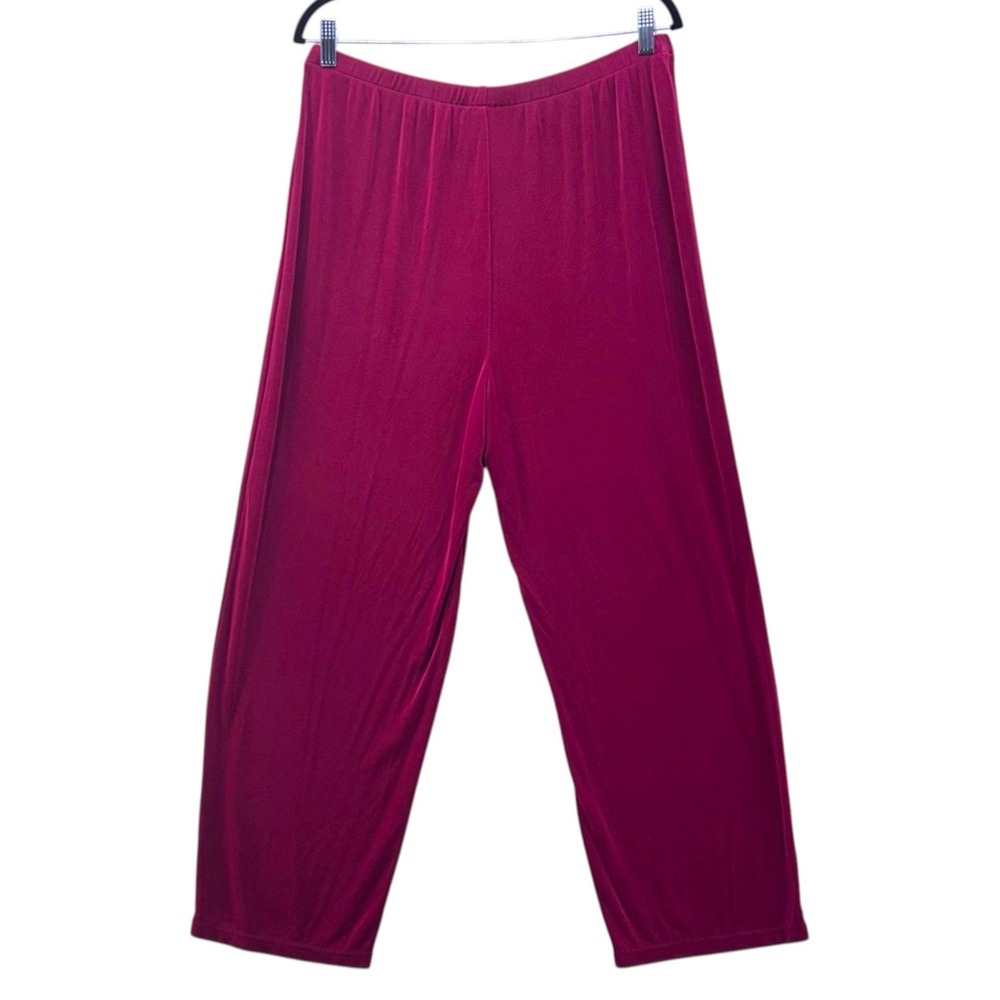 Citi Knits Pull On‎ Pants Magenta Large